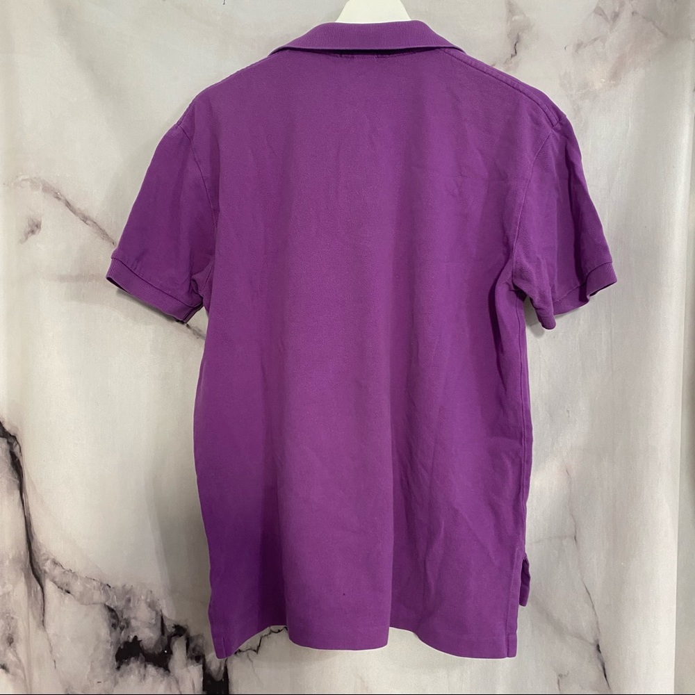 Ralph Lauren Polo Purple with Yellow Horse Logo Medium Unisex - Picture 7 of 11
